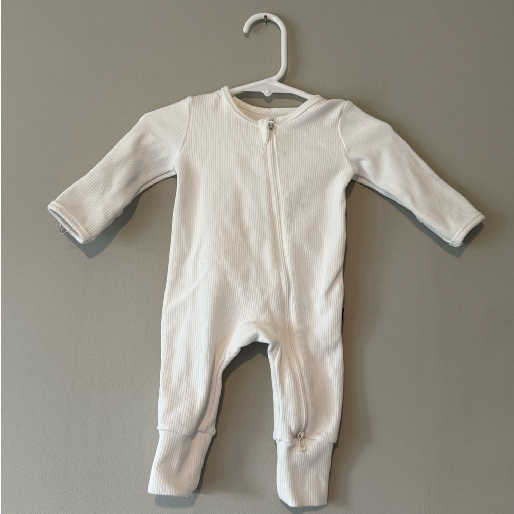 Little Bipsy One Piece Ribbed Zippy